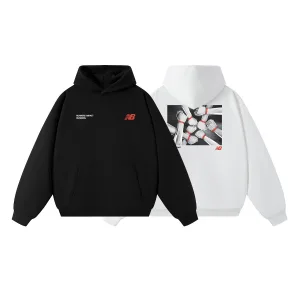 High Quality New Balance Hoodie Black