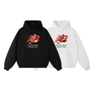 High Quality New Balance Hoodie Black
