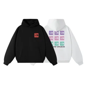 AAA The North Face Hoodie Black Retro Logo