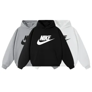 Reps Luxury Nike Hoodie Black Cotton