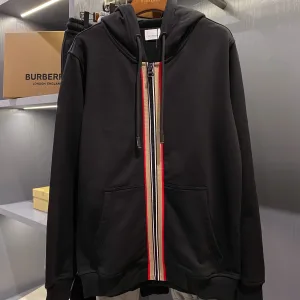 Luxury Burberry Cotton Jacket For Autumn