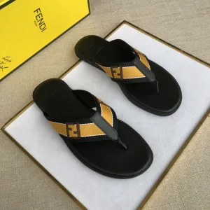 Aaa Luxury Fendi Rubber Slippers