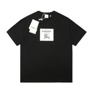 AAA Burberry Short Sleeves Color Cotton Combed