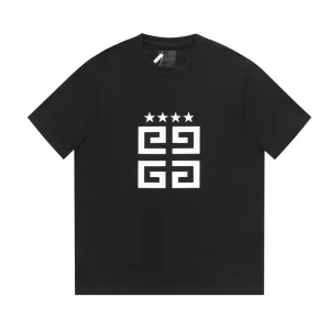 High Quality AAA Givenchy Short Sleeves Ash Cotton Long-Staple