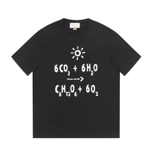 Designer High Quality Gucci Short-Sleeved T-Shirt Black