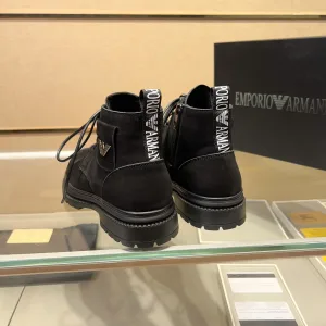 High Quality Reps Armani Sneakers Ash Sheepskin Cowhide