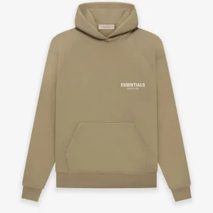Luxury Designer Fear Of God Hoodies Red Cotton Polyester Fleece Ribbed Fabric Autumn Winter