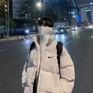 Reps High Quality Nike Outerwear Blue Cotton Down