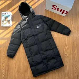 Super Clone Reps Nike Outerwear Black Duck Down Simple And Versatile Winter