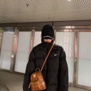 Luxury Super Clone Nike Cotton-Padded Coat Ash Cotton Down