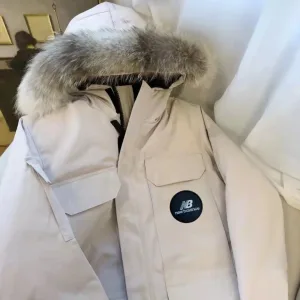 Super Clone AAA New Balance Down Jacket Red Duck