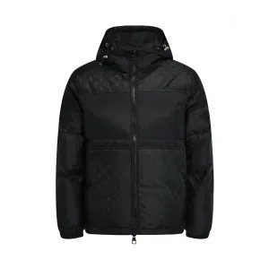 AAA Louis Vuitton Down Jacket Ash Duck Jacquard Winter
