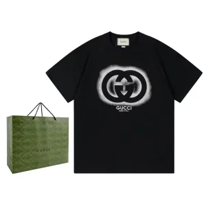 Luxury Gucci Cotton Short-Sleeved T-Shirt