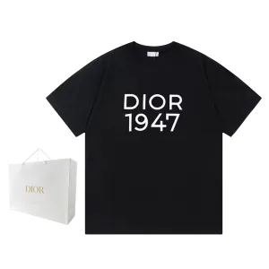 Designer Dior Cotton Short-Sleeved T-Shirt