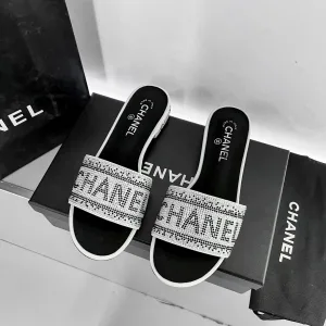 Super Clone Chanel Slippers Red