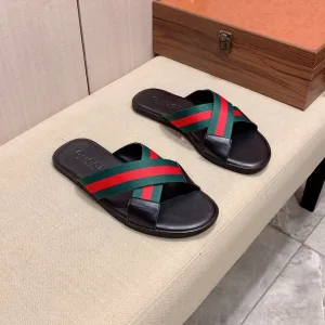 High Quality Gucci Cowhide Slippers