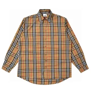 High Quality Reps Burberry Long-Sleeved Shirt Red Autumn Early