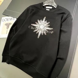 Luxury Dior Fleece Hoodies For Autumn