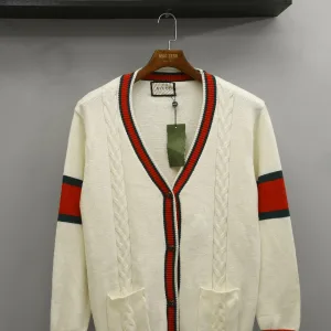 Designer Gucci Silk Cardigan