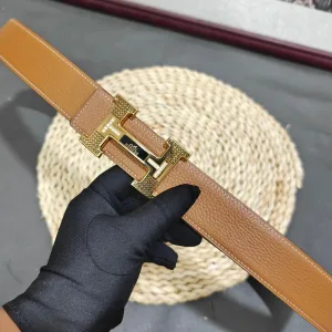 AAA Super Clone Hermes Belt Top-Grain Cowhide