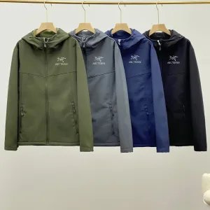 Designer Archaeopteryx Outerwear Red Softshell Fabric Fleece Spring Autumn Winter And