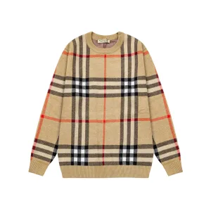 Luxury High Quality Burberry Cashmere Sweater For Fall