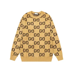 High Quality Designer Gucci Cashmere Sweater For Fall
