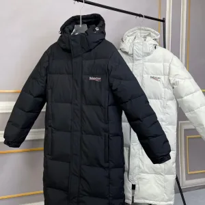 Luxury High Quality Balenciaga Jeans Red Down Fleece Simple And Elegant Sophistication Winter