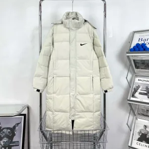 Super Clone Luxury Nike Outerwear Black Duck Down Simple And Versatile Winter