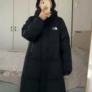 Luxury Designer The North Face Down Jacket Black Duck