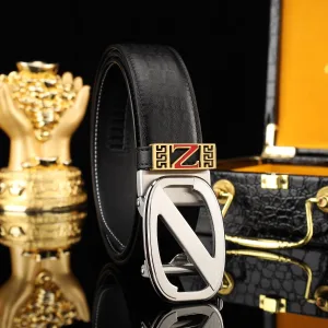 Luxury Zegna Belt Top-Grain Cowhide