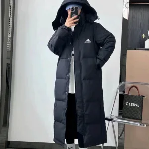 Super Clone Adidas Down Jacket Black Winter