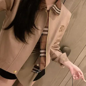 Luxury Aaa Burberry Plaid Coat