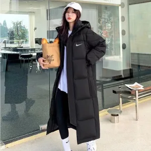 AAA Nike Down Jacket Black Duck Winter Embroidery