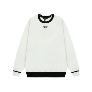 Luxury Prada Cashmere Sweater For Fall