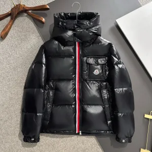 Reps Monk Down Jacket Red Goose Duck Nylon Premium Quality Zippered Pocket