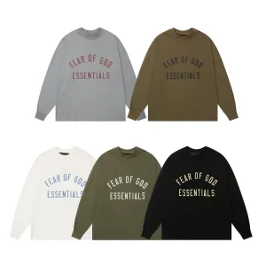 Luxury Fear Of God Fleece T-Shirts For Fall