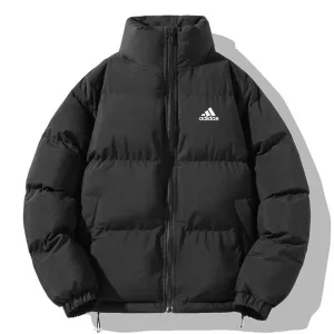 Reps Adidas Coat Red Cotton Thick Street Style Winter