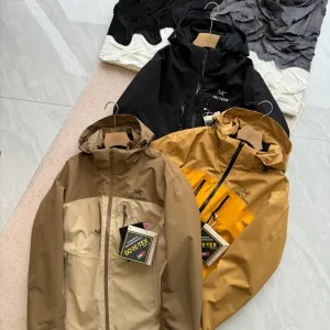 AAA Archaeopteryx Outerwear Yellow Fleece Outdoor Windproof Autumn Winter Three-Proof Fabric