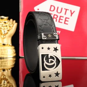 Reps AAA Gucci Leather Belt Red Genuine Understated Luxury