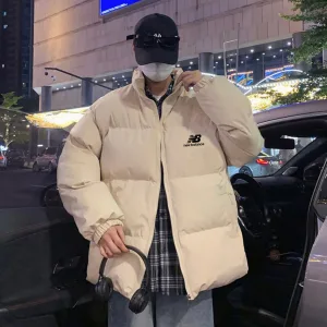 AAA New Balance Outerwear Black Cotton Thick Wool Fleece Winter