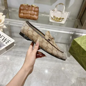 High Quality Gucci Canvas Loafers