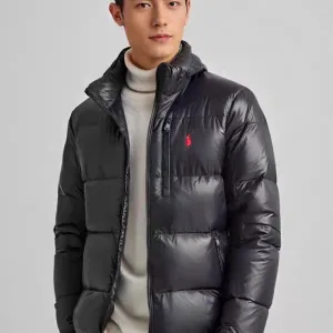 Super Clone Designer Ralph Lauren Jacket Red Down Winter