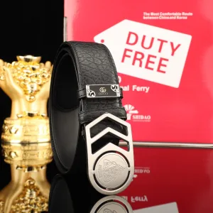 AAA Gucci Belt Red Top-Grain Cowhide