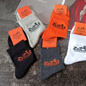 High Quality Reps Hermes Ruler Red Cotton Autumn Winter