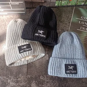 High Quality Archaeopteryx Wool Hat Blue Cashmere Fleece Coral Winter