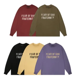 1:1 Aaa Fear Of God Amber Long-Sleeved T-Shirt