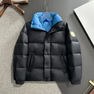 Super Clone Monk Down Jacket Red Goose Duck Nylon Premium Quality Zippered Pocket