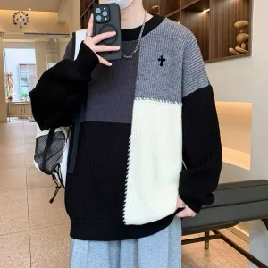 AAA Chrome Hearts Sweater Black Knitted Fabric