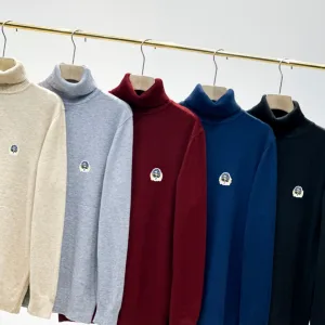 High Quality Designer Hazzys Jackets Red Cotton Down Acrylic Understated Luxury Exquisite Tailoring Winter